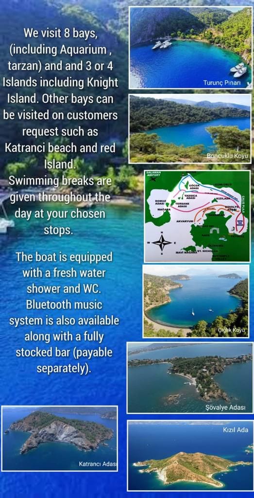 Fethiye Private Bays Tour: An Intimate Adventure with Cangül Boat
